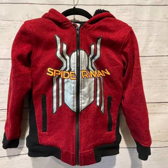 Marvel Spiderman Boys Hoodie Kids Avengers